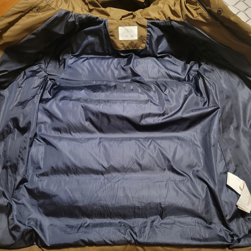 Zara Kids Olive Puffer Jacket - Picture 7 of 7